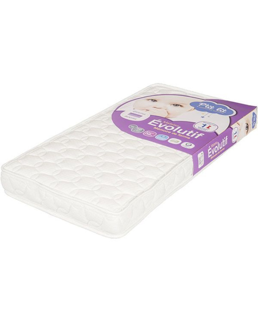 Matelas Bébé mémoire de forme évolutif