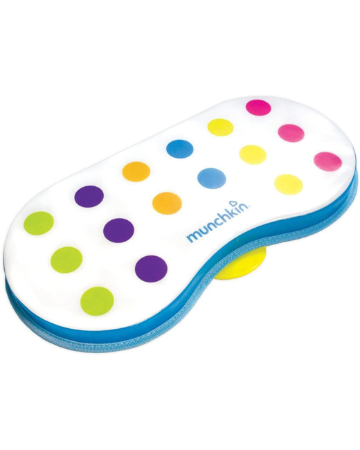 Genouillère baignoire à pois