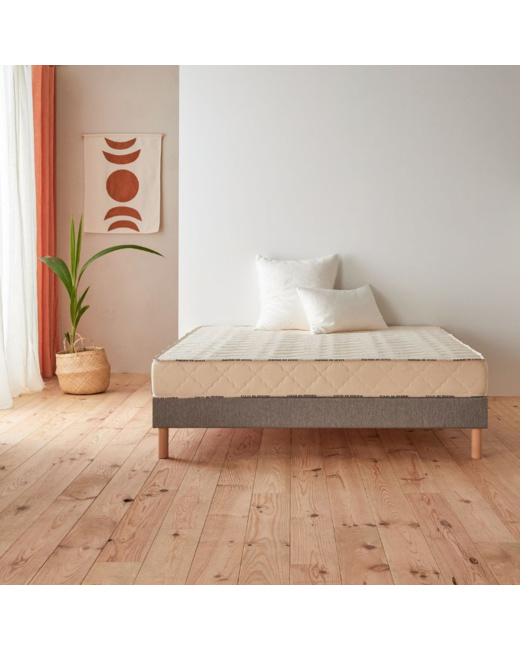 Matelas 100 % latex naturel ferme grand confort
