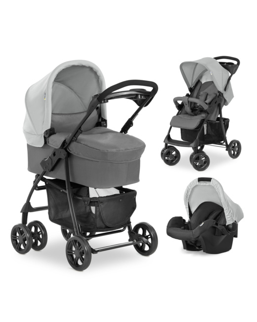 Trio poussette Shopper + coque + landau