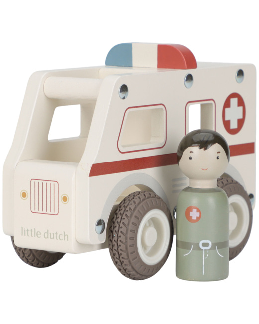 Ambulance en bois