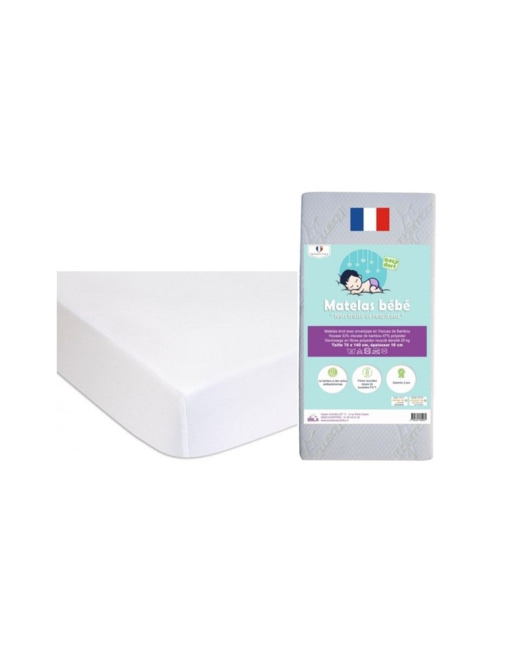 Matelas 70x140 + 2 alèses coton Bio