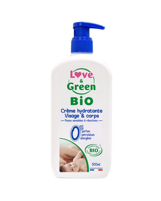 Liniment oléo-calcaire Bébé 500mL - Certifié bio - Bio Enjoy