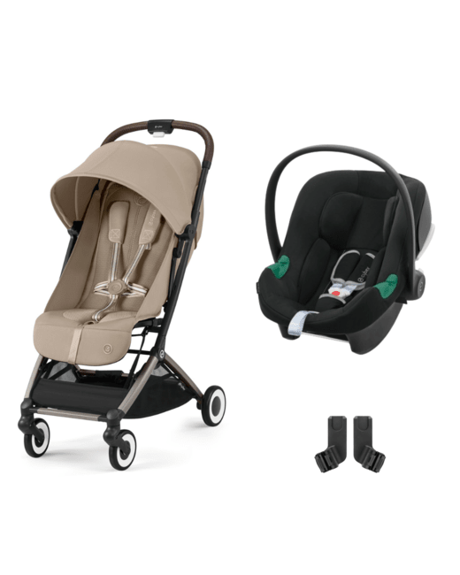 Poussette duo orfeo + siège auto aton b2 i-size