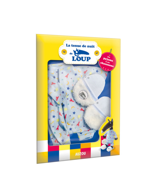 Tenue de nuit pour peluche Le Loup