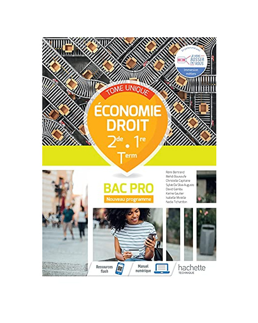Économie - Droit 2de/1re/Term Bac Pro - cahier élève - Éd. 2021