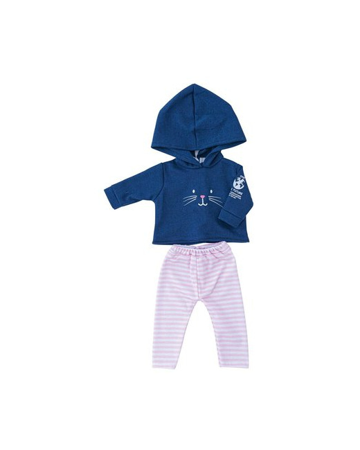 Vêtement pour poupée 38 cm - Ensemble sweat chat et leggings One World One Future
