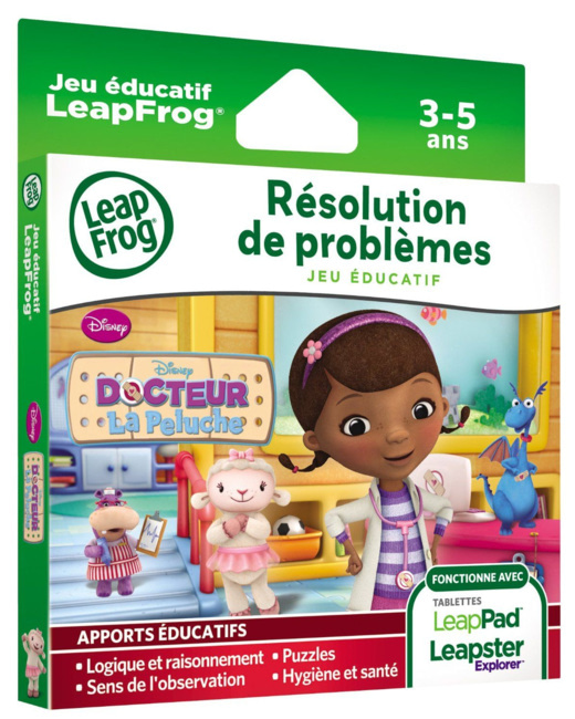 Jeu éducatif LeapPad / Leapster : Docteur la Peluche