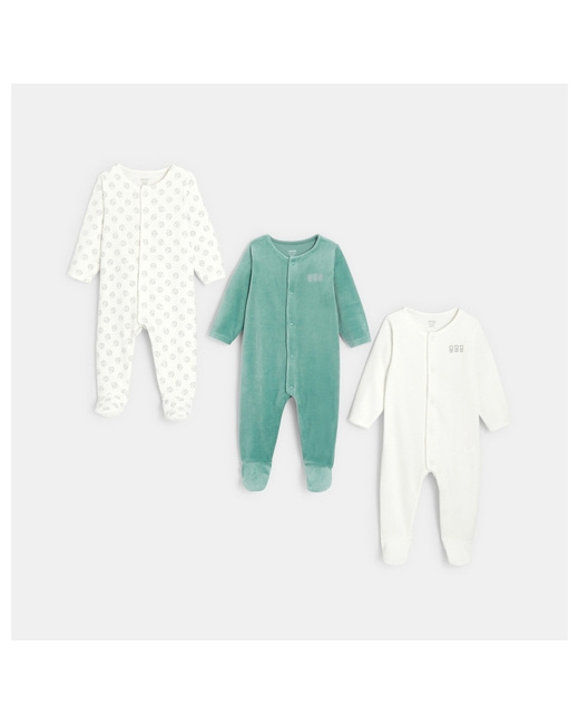 Dors-bien velours (lot de 3)