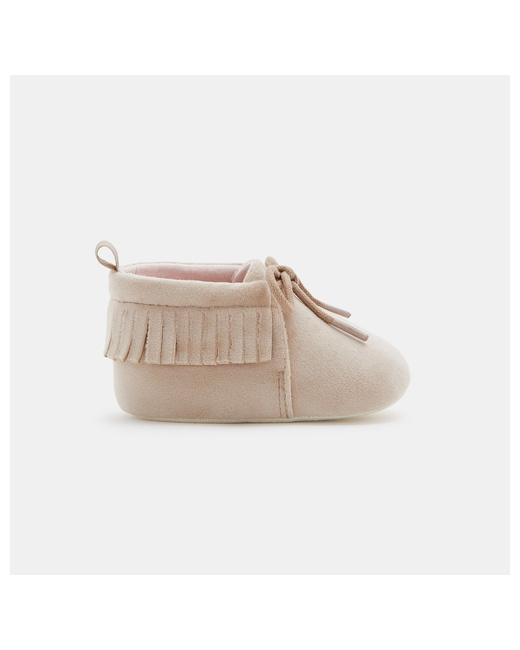 Derbies velours à franges
