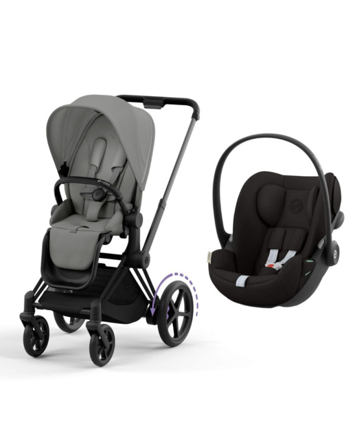 Poussette Duo E-Priam 2 + Siège Auto Cloud G I-Size