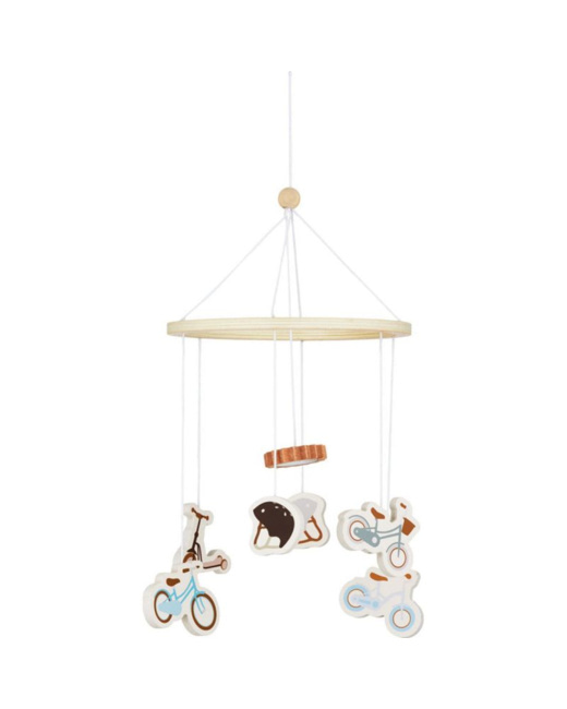 Mobile en bois pour berceau Bicycles