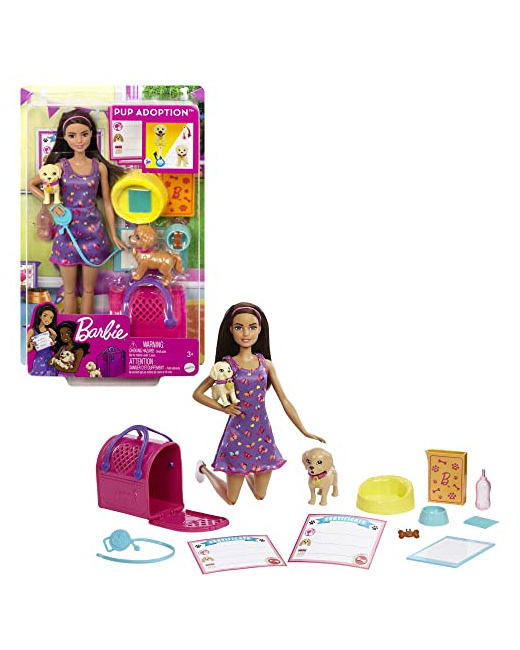 Coffret Barbie - Nouvelle adoption