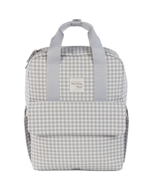 Sac à dos à langer I love Vichy