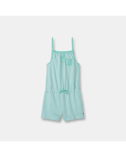 Pyjama d'été gris fille