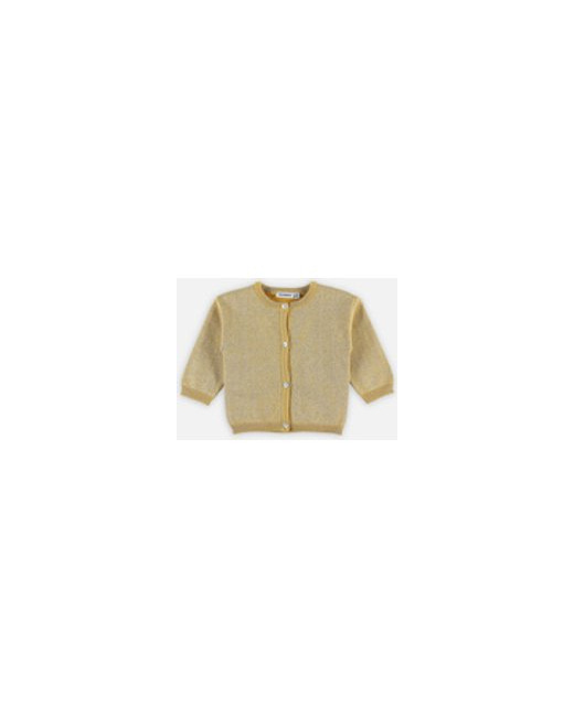 Cardigan tricot et fil lurex