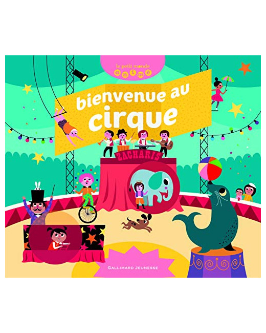 Livre Bienvenue Au Cirque