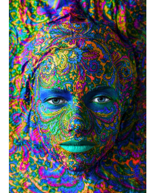 Puzzle Face Art : Portrait de Femme