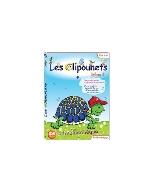 DVD Les Clipounets Volume 4