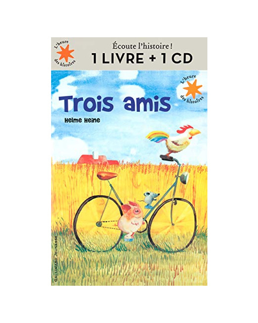 Livre Trois Amis Liv-Cd