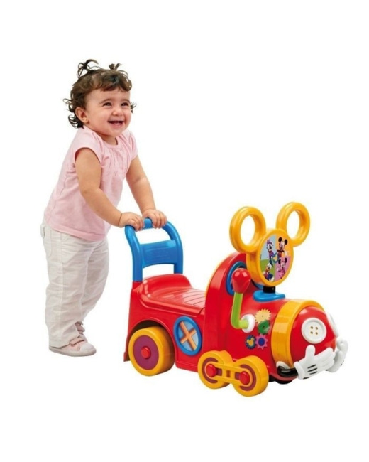 Porteur pousseur train Mickey Mouse