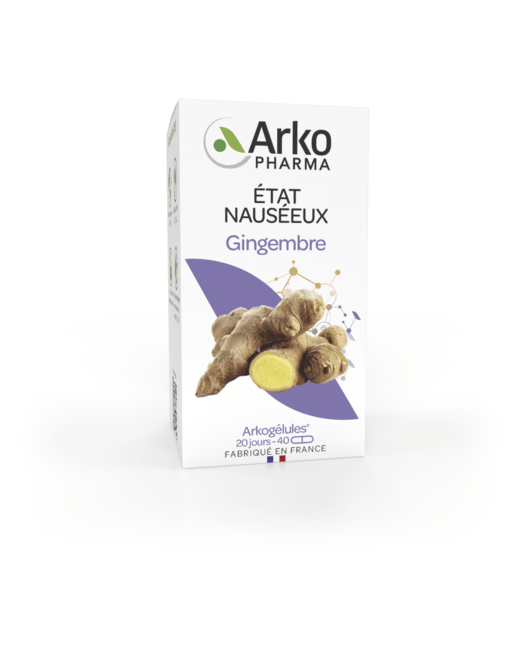 Boite de gingembre bio Arkogelules