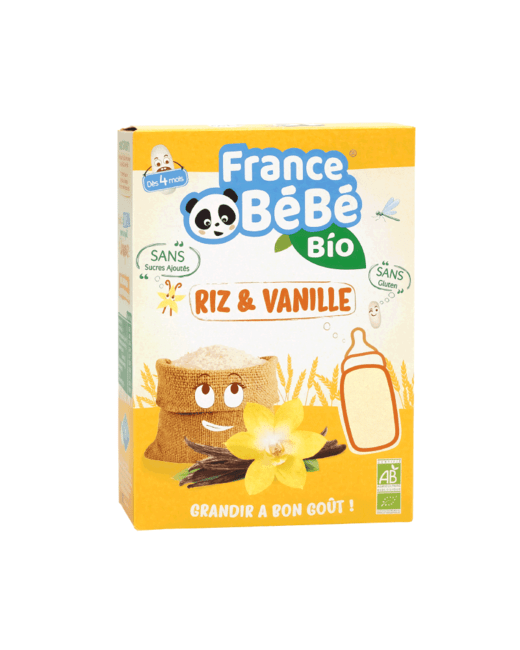 Céréales Riz Vanille sans gluten - 200g - A partir de 4 mois