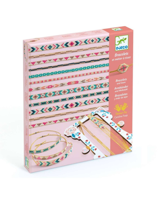 Bracelets et métier à tisser minuscules