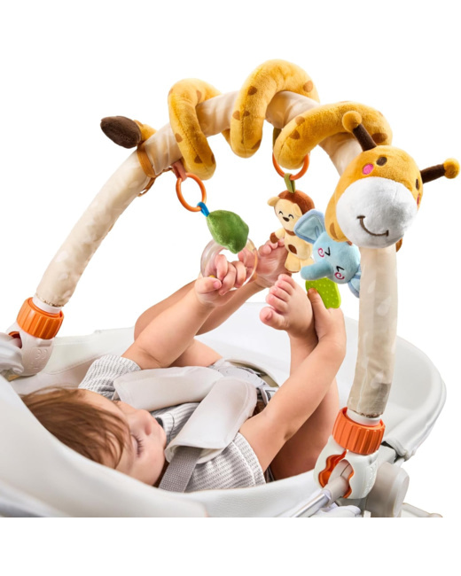 Spirale d'activité bébé avec arche d'éveil