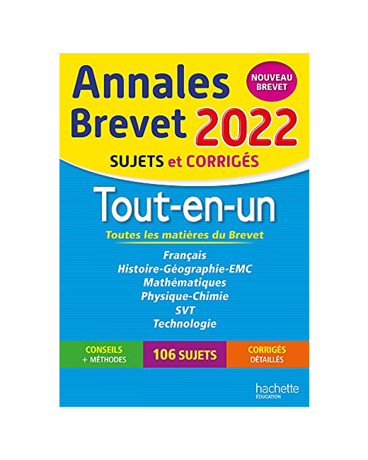 Annales BREVET 2022 Tout-en-un