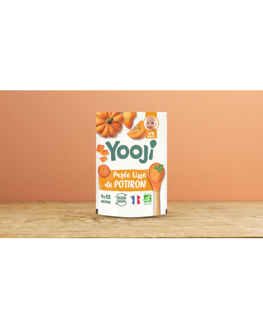 Purée lisse de Potiron bio