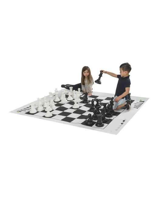 Echiquier géant 2 en 1
