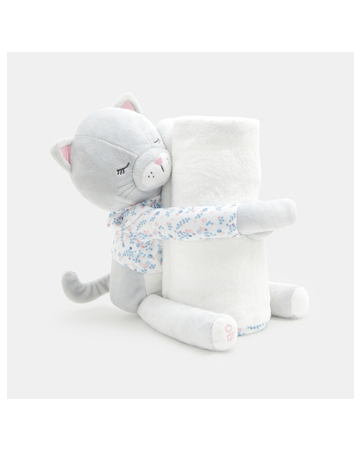 Doudou chat et plaid