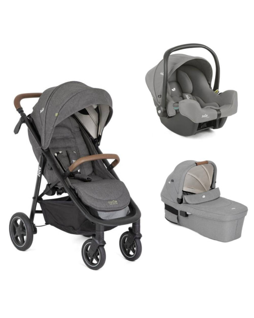 Poussette trio mytrax pro shell + siège auto i-snug 2 + nacelle ramble xl