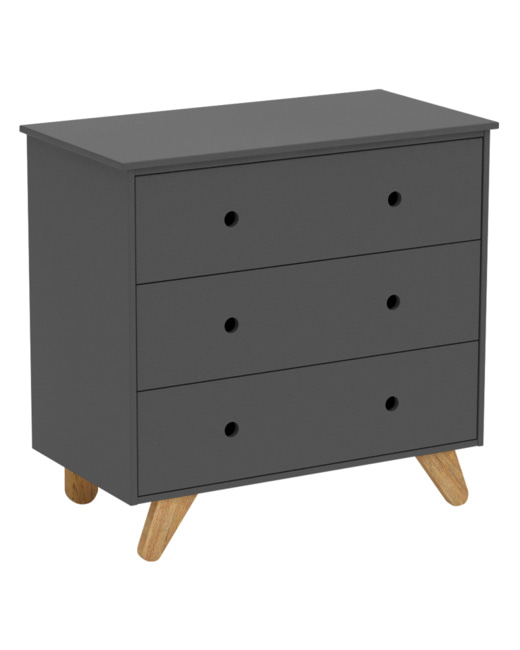 Commode 3 tiroirs Tipi
