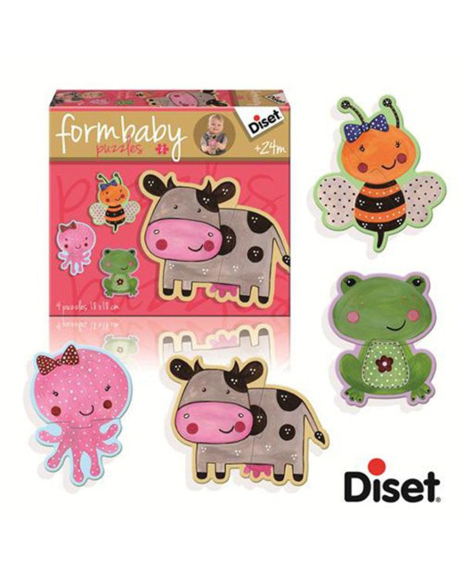 Puzzle Form Baby vache