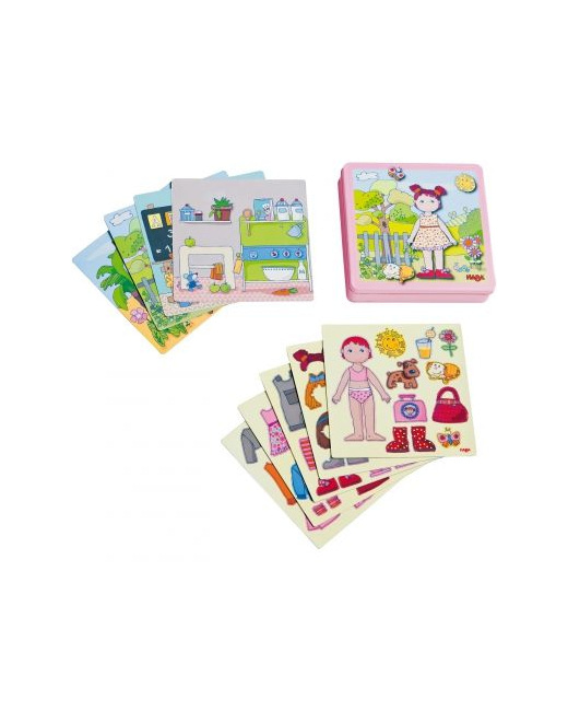 Jeu magnétique Poupée Lilli à habiller