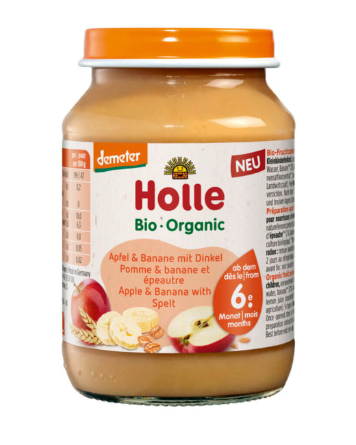 Pomme & banane et épeautre