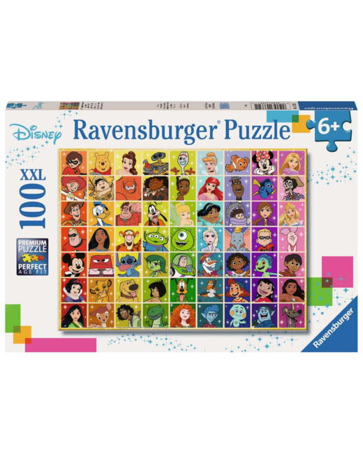 Puzzle La palette de couleurs Disney - de 6 ans