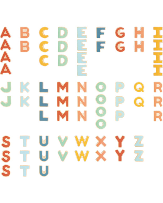 Alphabet magnétique (70 pièces)