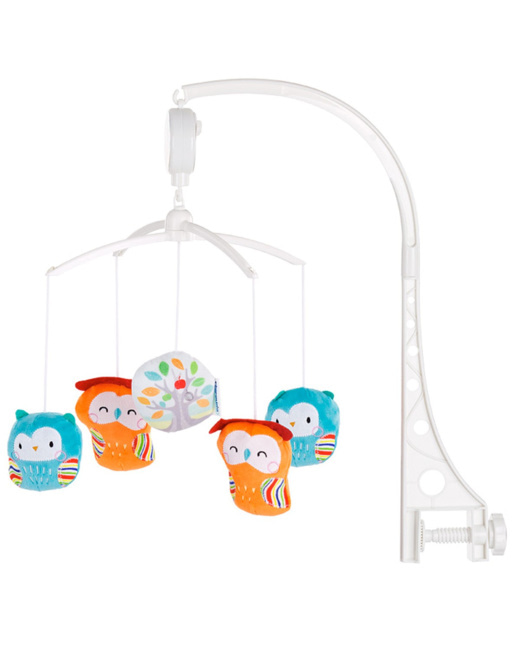 Mobile universel musical pour lit bébé COLOR