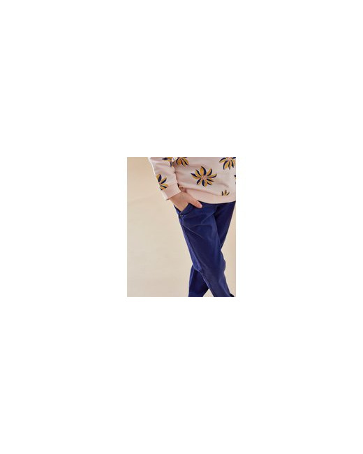 Pantalon dentelle en twill