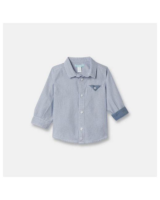 Chemise popeline et chambray