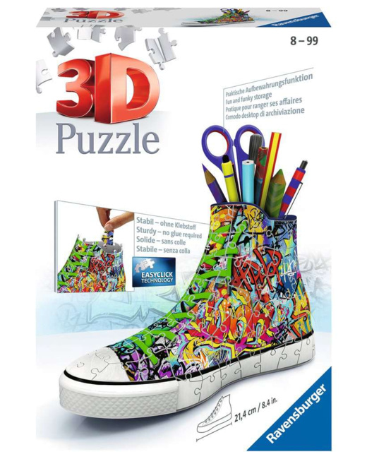 Puzzle Sneaker - Graffiti - de 8 ans