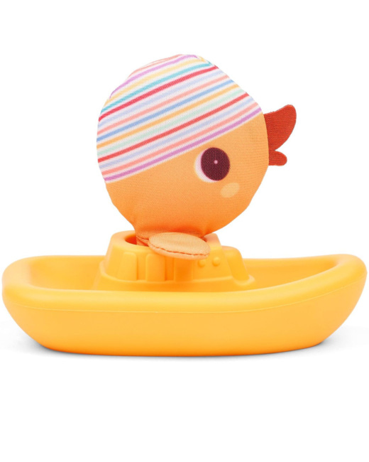 Jouet de bain Gaspard le canard bâteau