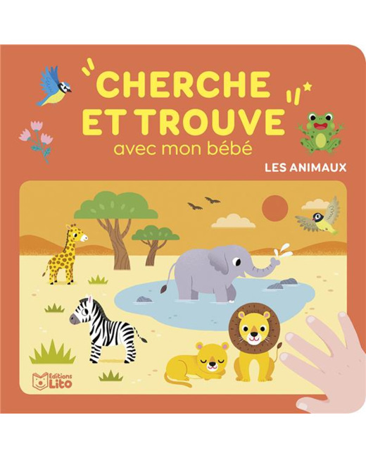 Cherche et trouve avec mon bébé - les animaux