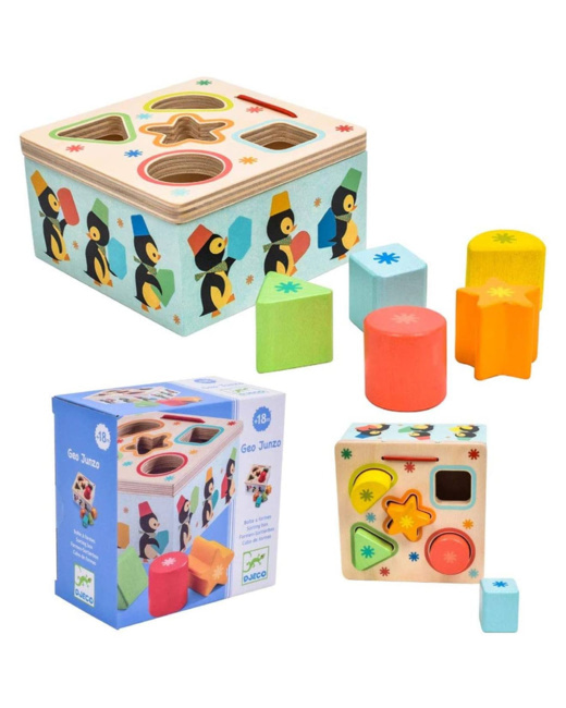 Petite boîte à formes Geo Junzo