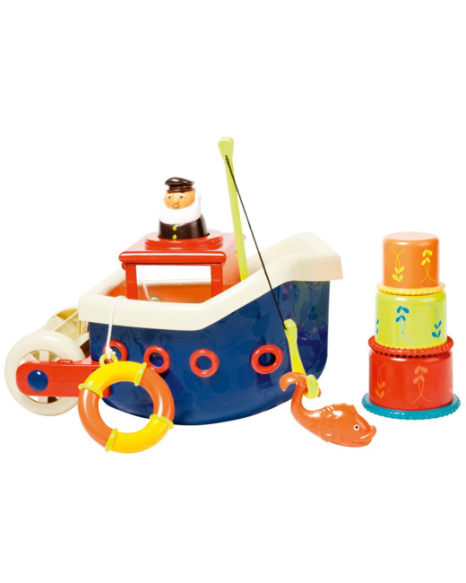 Bateau de pêche de bain