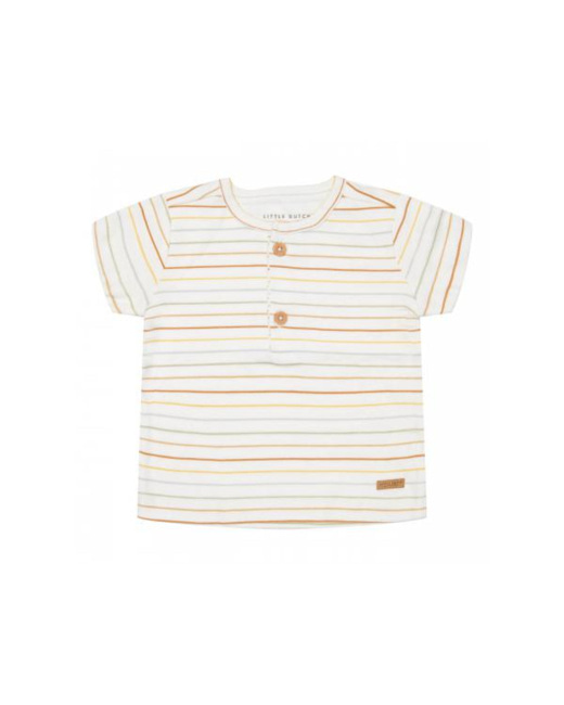 T-shirt manches courtes Vintage sunny stripes
