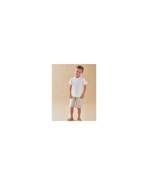 Polo en coton piqué